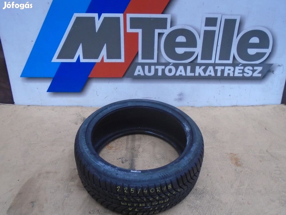 [GYÁRI HASZNÁLT] CONTINENTAL - WINTERCONTACT XL 225/40R18 (3622) 7mm